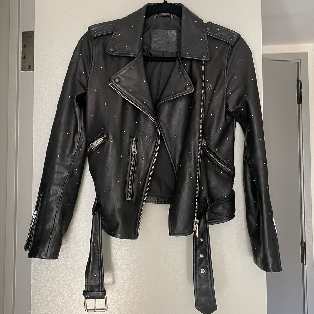 All Saints Leather Jacket